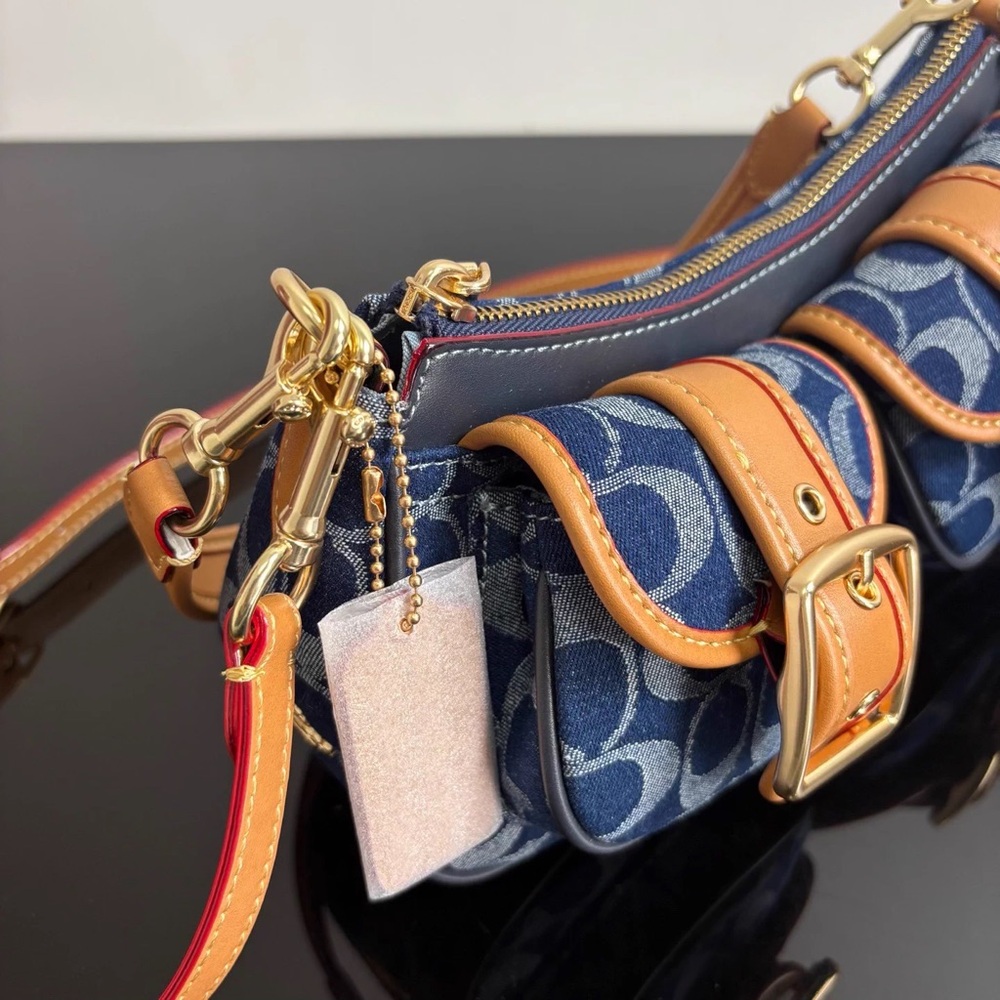 Coach Ashton bag in signature denim CY700 NWT